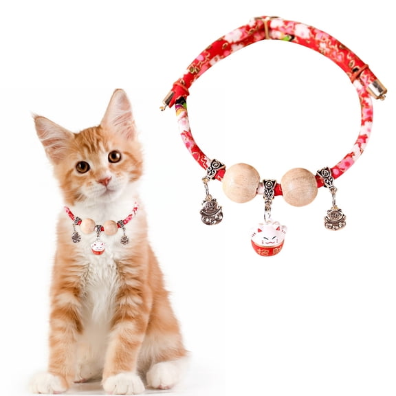 Durable Pet Collar for Dogs and Cats - Comfortable Adjustable Soft Reflective Strap for Indoor Outdoor Walking Training - Pet Collars