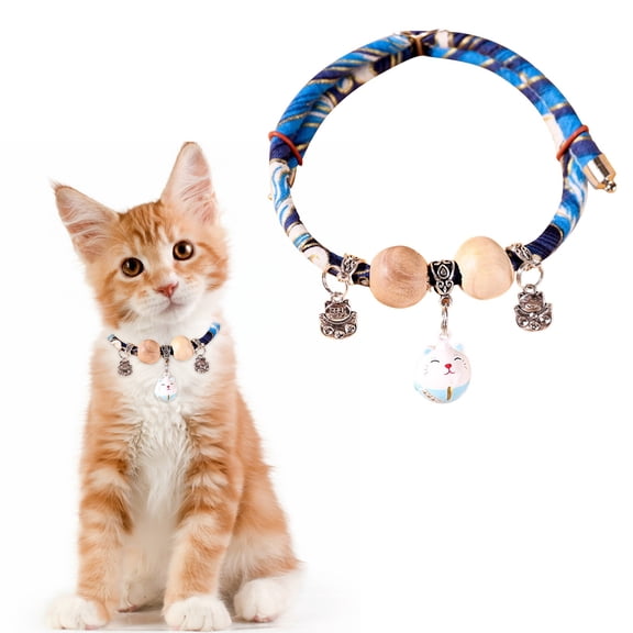 Adjustable Reflective Pet Collar for Secure Comfortable Dog and Cat Walking Training