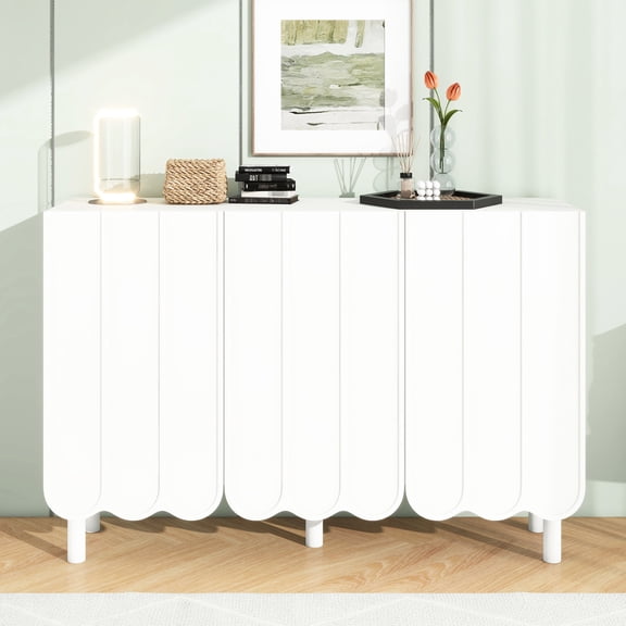 Durable Pine - Legged Shoe Cabinet / Ideal for Hallway or Dining Setup