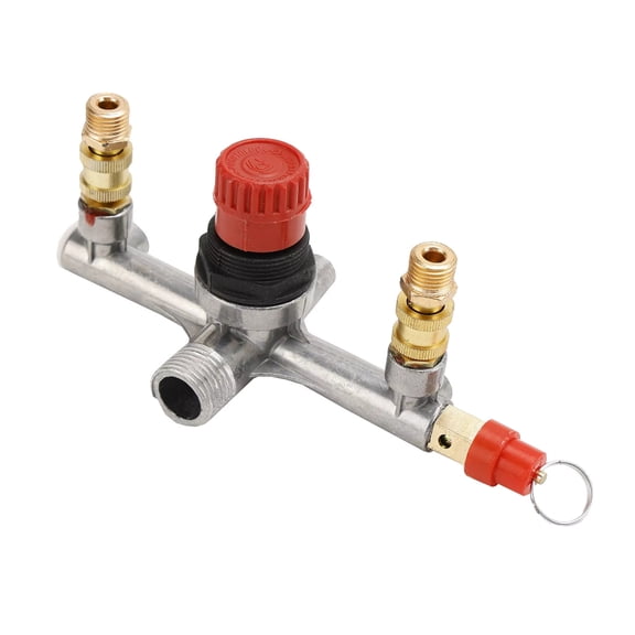 Durable Piston Compressor Valve Switch V-Ring Piston Seal, High Flow, Easy to Install Switch