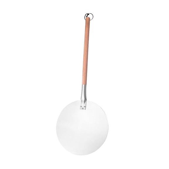 Durable Pizza Spade, Convenient, with Wooden Handle, Homemade Pizza Bread Metal Pizza Paddle Pizza Peel for Kitchen Bread Pasta Pastry Baking 82cm