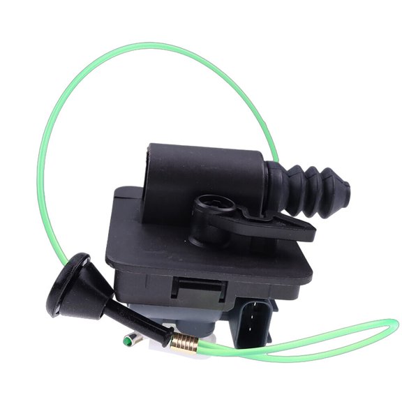 Durable Plastic Fuel Lid Actuator Assembly Replacement for Honda Civic Models with 3-Pin Connector