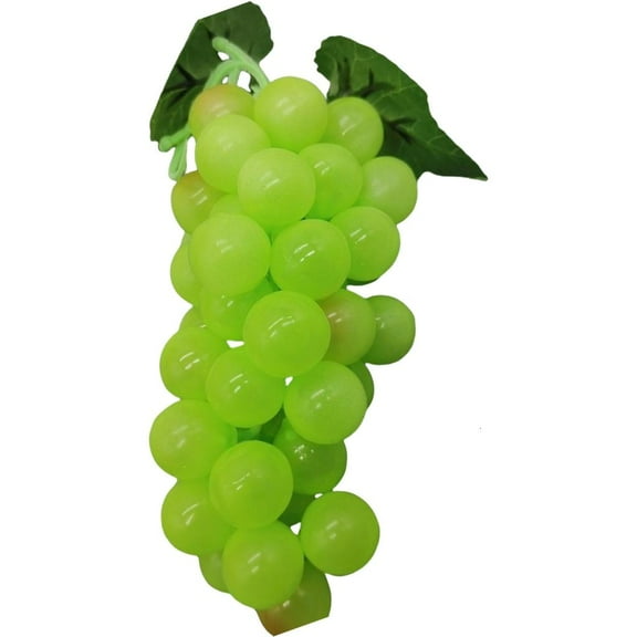 Durable Plastic Grapes Bunch Display Ornament For Various Decoration Purposes