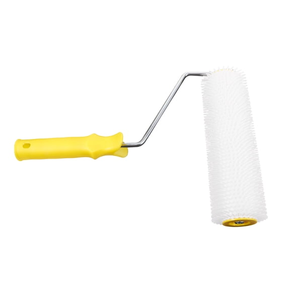 YOSADIER Multi Color Spiked Roller Brush for Self Leveling Cement Floor Bubble Removal