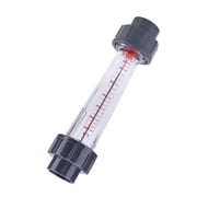 Durable Plastic Water Flow Meter DN25 , 4% Accuracy For Various Liquid Applications