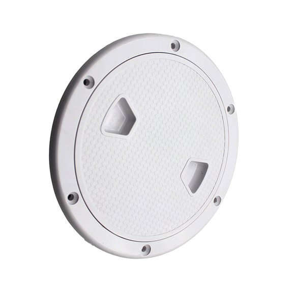Durable Plated Silver Hole Inspection Hatch Cover with Non Slip Design for Marine Use