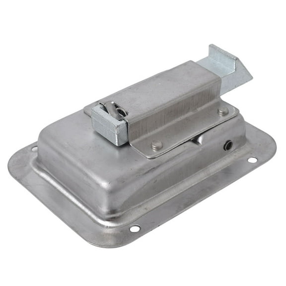 Durable Plated Silver Toolbox Paddle Lock Stainless Steel Replacement Lock for Trailer Rv Utv