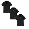thumbnail image 1 of Polo Shirts Kids 4-Pack,3 Pack,Sizes M-3XL, 1 of 6