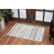 Durable Polyester 2x3 Area Rugs Modern Abstract Style for Home