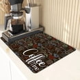 thumbnail image 1 of Home Furnishing Decoration 1 Pc countertop absorbent quick-drying mat dining table bar mat Dish Drying Mat for Kitchen Counter Quick Dry Collapsible drying Eco-Friendly Mats, 1 of 9
