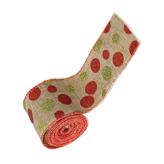 Durable Polyester Wire Ribbon For Holiday Gift Wrapping And Festival Decors