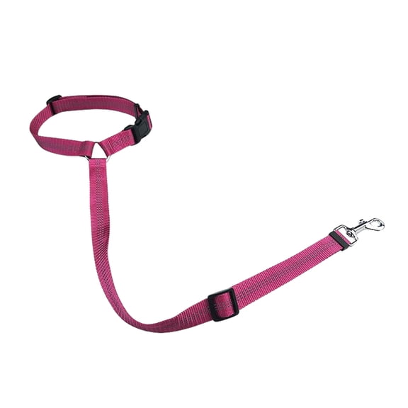 Durable Purpose Pet Leash for Car Travel and Rear Seat Secure Restraint with Adjustable Tether