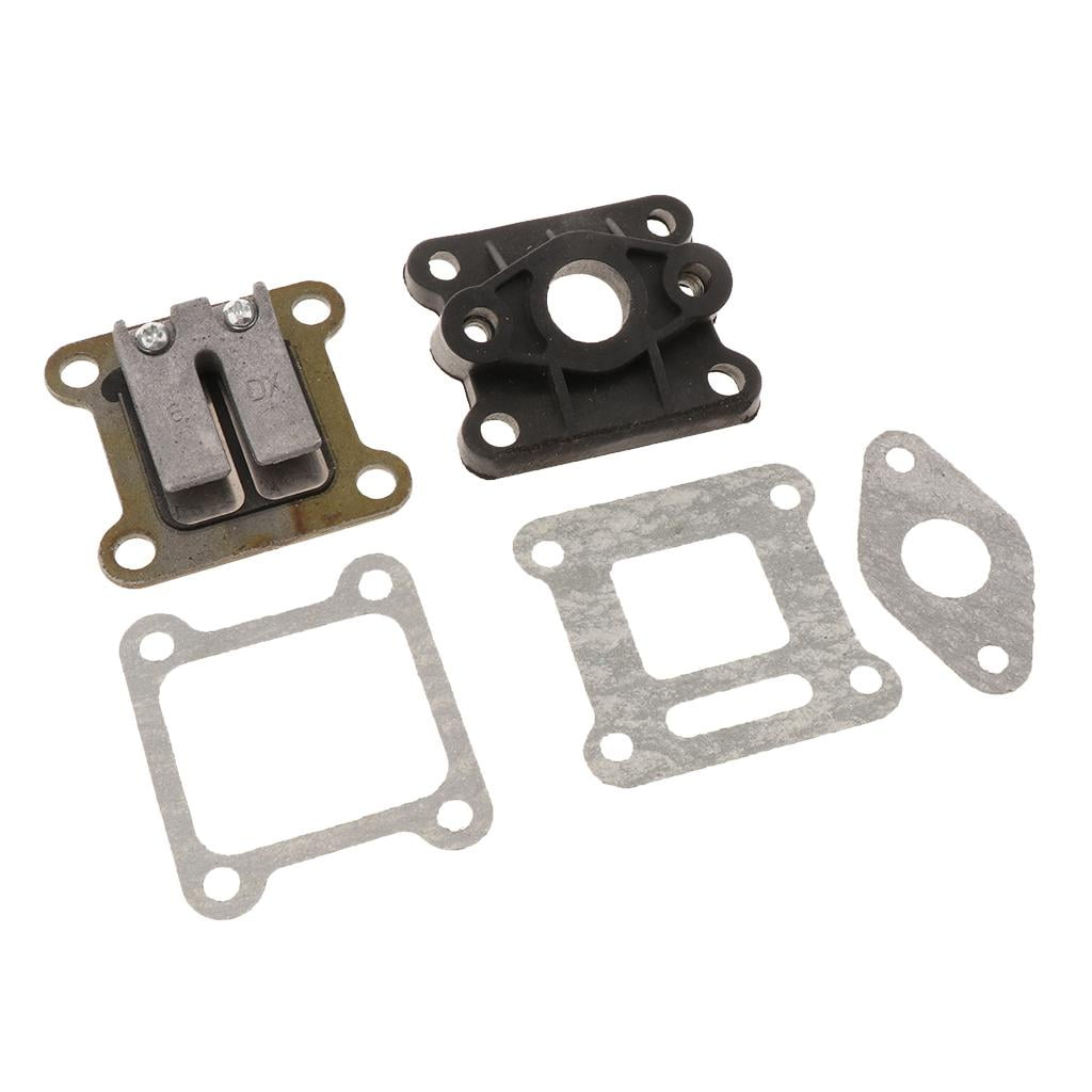 Durable Reed Carb Inlet Manifold Gaskets For 47cc 49cc Engine Carburetor Mini ATV Quad Dirt Bike Pocket