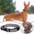 thumbnail image 1 of Durable Reflective Dog Collar Heavy Duty Nylon Pet Collar with Metal Buckle for Large Dogs Adjustable Comfortable Training, 1 of 3