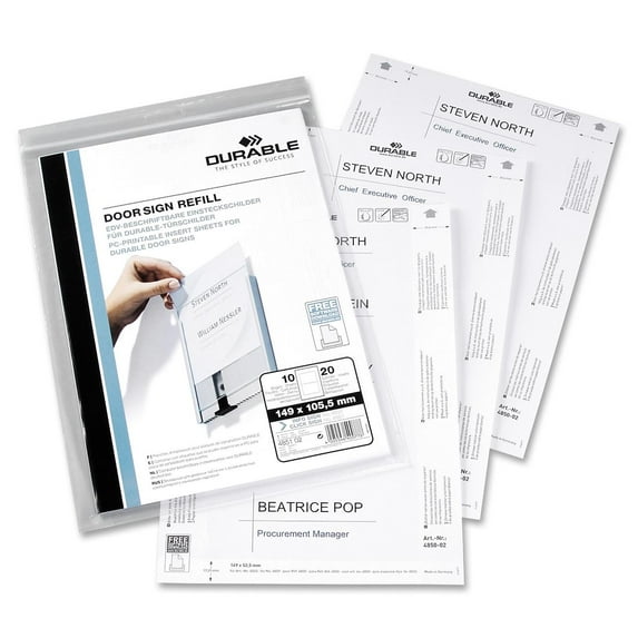 Durable Replacement Paper Inserts