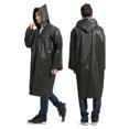 thumbnail image 1 of Durable Reusable EVA Raincoat, Portable Waterproof Rain Cape with Hood and Elastic Sleeves, Easy Snap Fasteners for Quick Wear, Ideal for Camping, Hiking, Travel, and Outdoor Activities, 1 of 6