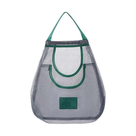 Durable Reusable Mesh Storage Bags Hanging for Fruits Vegetables Potatoes, Breathable Kitchen Storage Mesh Bag for Pantry, Portable Hollowed Out Mesh Tote for Home Decor Kitchen Decor