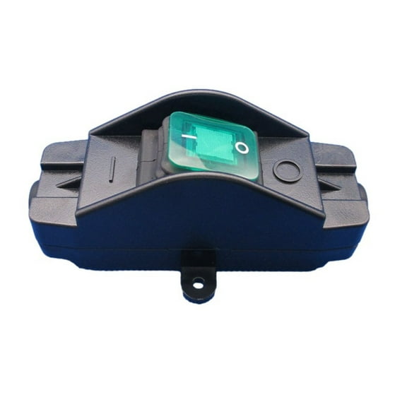 Durable Rocker Switch 30Amp Abs Double Pole On/Off Electrical Switches Inline Cable Led Indicator Large Current