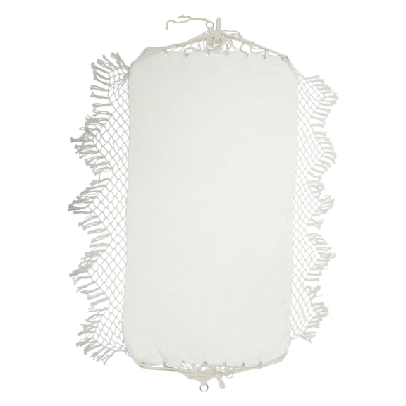 Durable Rollover Prevention Hammock for Outdoor 118.11" Length, White