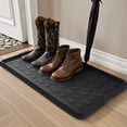 thumbnail image 1 of Durable Rubber Boot Tray and Shoe Mat for Entryway - Heavy Duty Waterproof Shoe Tray Organizer, Non Slip Boot Trays for Front Door, Entryway Muddy Shoes Storage, 16x27.5 Inches, 1 of 4