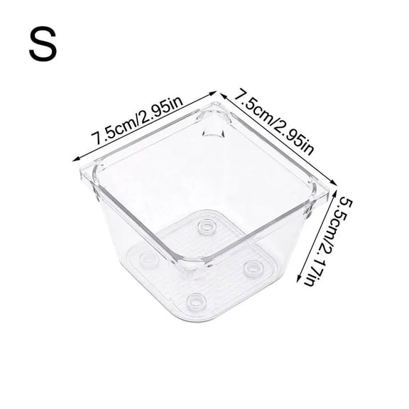 Durable S/M/L/XL/XXL Desktop Storage Box Transparent Sundries Sorting Storage Organizer Drawer Plastic Cosmetics Organizer Boxes