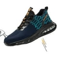 thumbnail image 1 of Durable Safety Shoes for Men Women Mens Breathable Safety Trainers with Air Cushion- Steel Toe Cap, Slip-Resistant, Comfortable Work Shoes for Industrial & Construction, 1 of 7