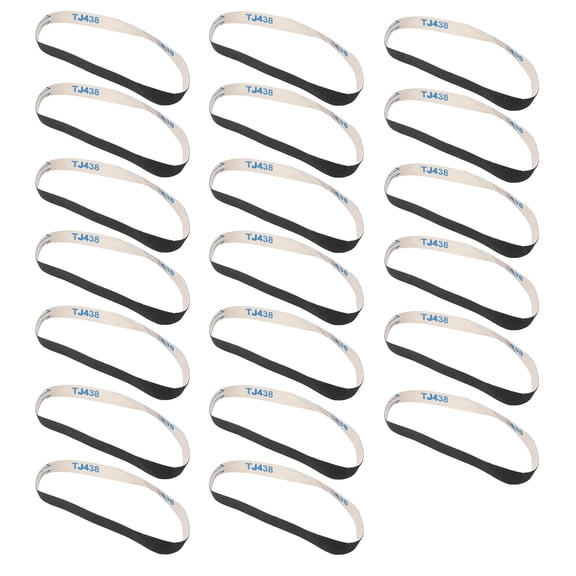 Durable Sanding Belts for Metal Polishing Grinding, 20 Pack, 520x20mm