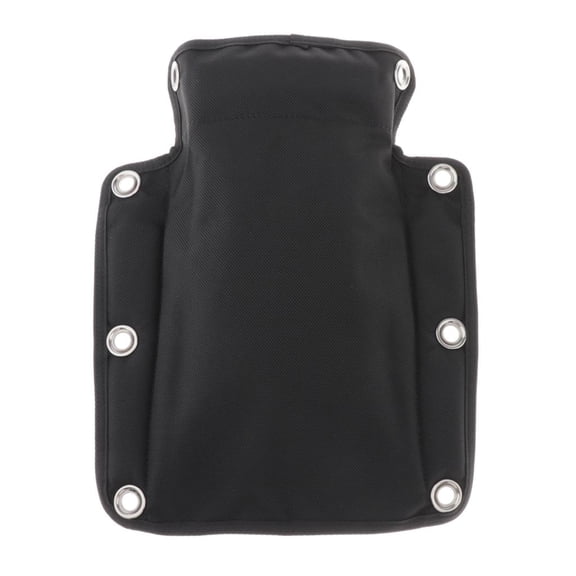 Durable Scuba Diving BCD Harness Backplate Back Plate Pad Cushion Book Screw