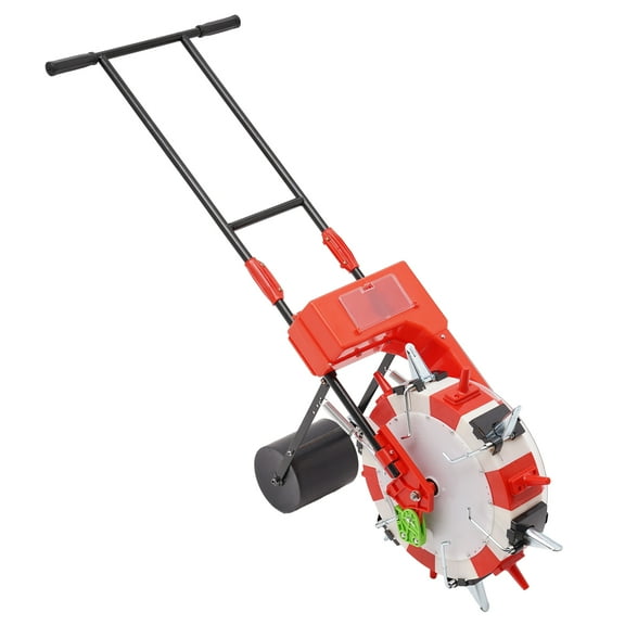 Durable Seed Spreader with Large Capacity, Galvanized Iron Nozzles, Precision Sowing Design, Efficient and Easy to Operate for Accurate Planting