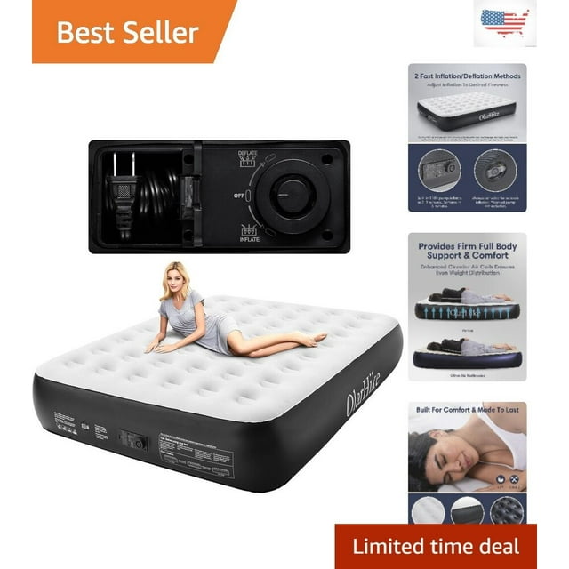 Durable SelfInflating Air Mattress Easy Setup LeakResistant