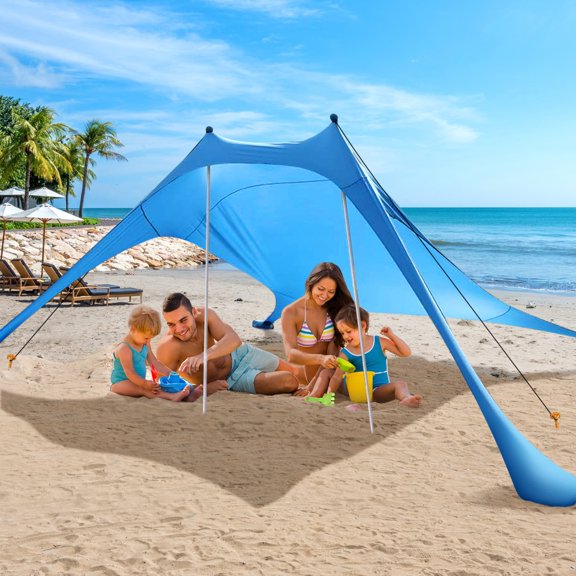 Durable Shade Sail, An All - In - One Sun Protection Solution For Beach, Camping And More, Enjoy Anywhere