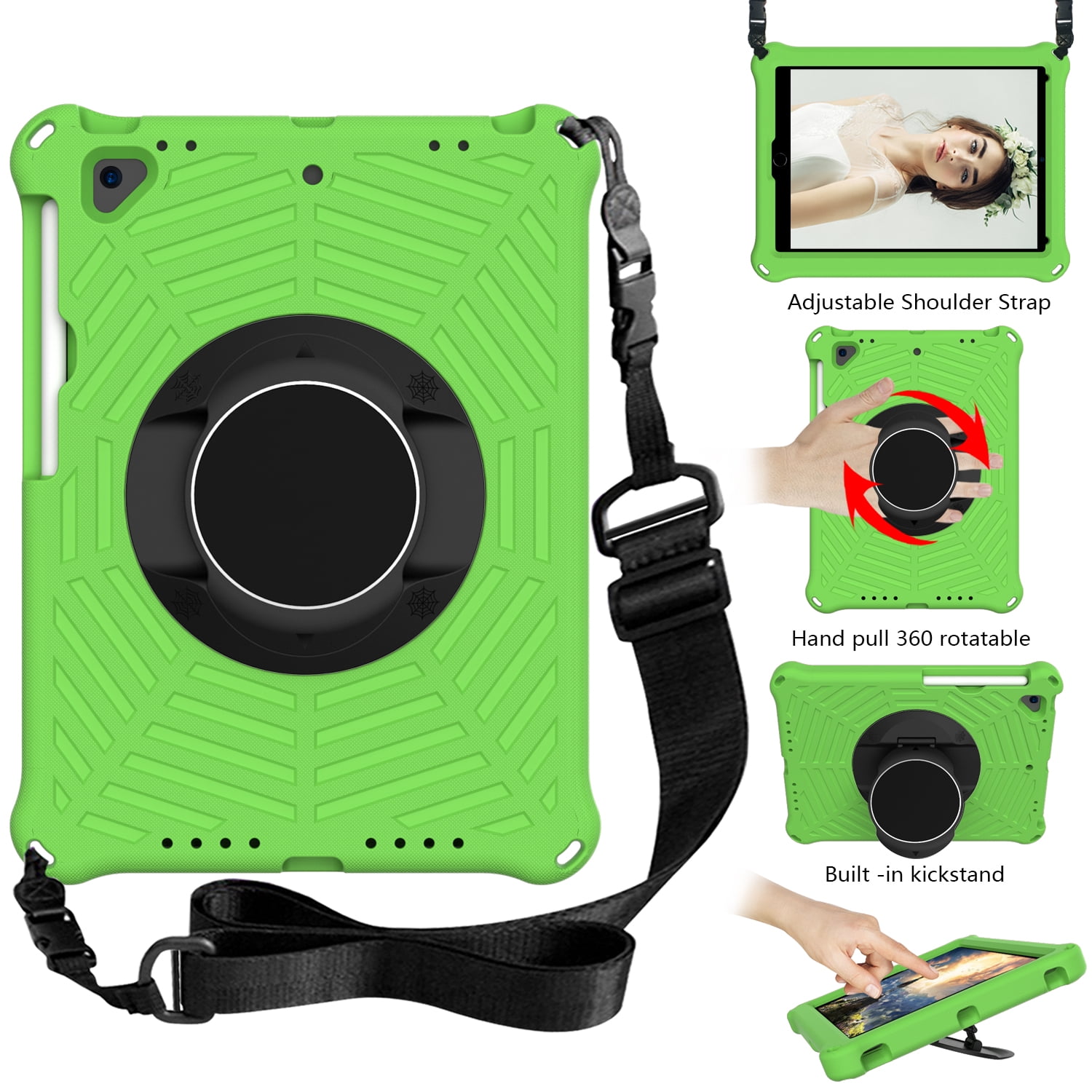 Durable Silicone Case for Apple iPad 9.7-Inch (6th/5th Generation ...