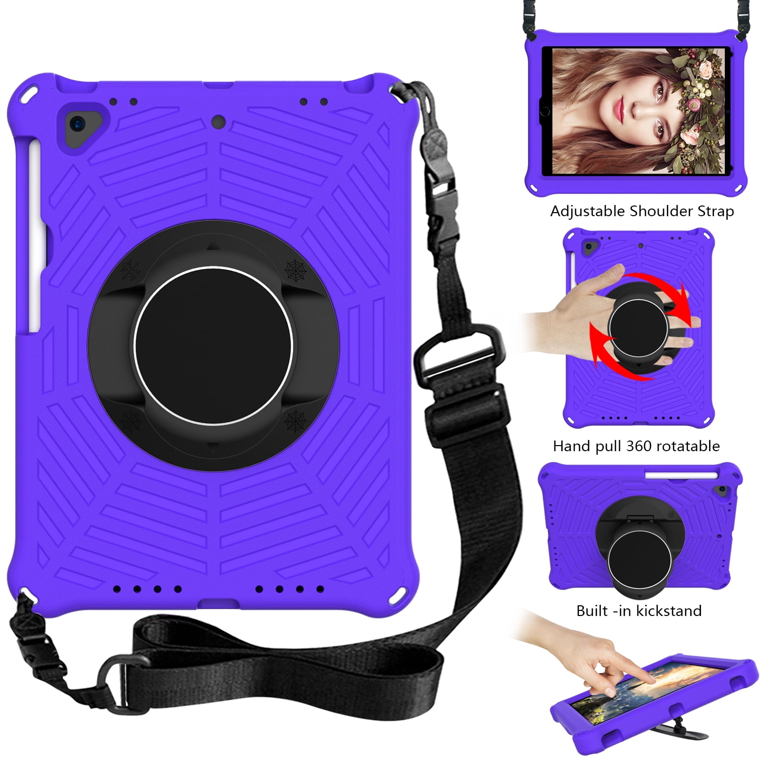 Fintie TPU Case with Pencil Holder for 10.2-inch iPad 9th/ 8th/ 7th