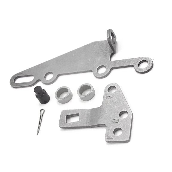 Durable Silver Automatic Shifter Bracket & Lever Kit Enhance Shifting Performance Compatible with GM Transmits APPLAYERR Spare Part