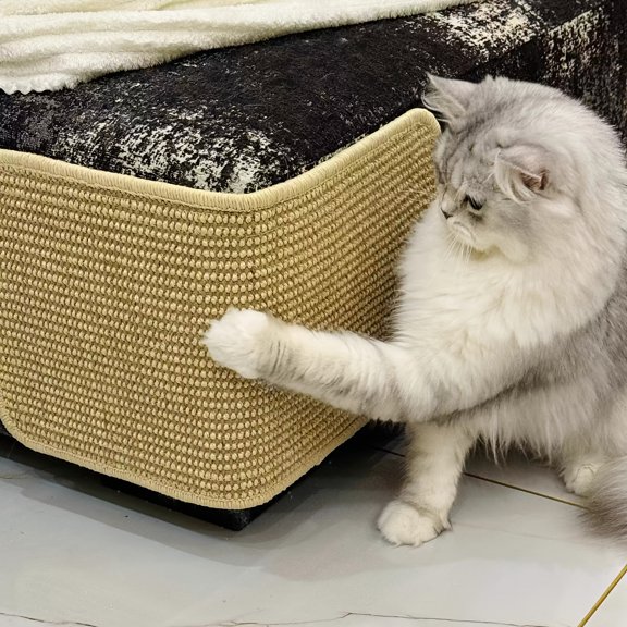 Durable Sisal Scratcher Pad, Sofa Protection from Scratches, Magic Invisible Adhesive, Multi-Layer Composite Structure, Scratch-Resistant, Perfect Christmas Gift for Pets