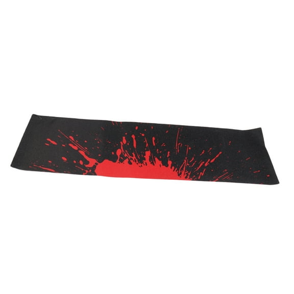 Durable Skateboard Deck Sheet 33x9inch Black and red