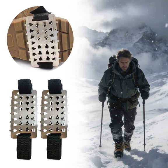Durable Slip Ice Cleats With Stainless Steel For Winter Traction On Ice And15197