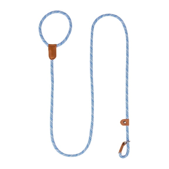 Durable Slip Lead Dog Leash, 6 FT x 3/8" Heavy Duty Dog Loop Leash, Comfortable Strong Rope Slip Leash for Small Dogs and Puppies, No Pull Pet Training Leash with Highly Reflective(172cm,A)