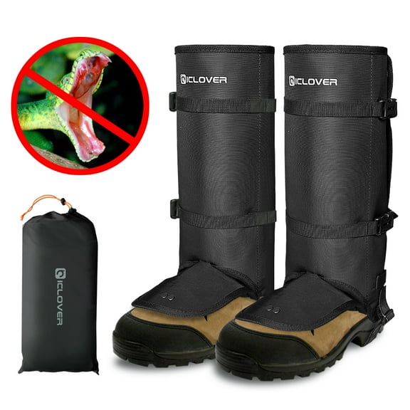 Durable Snake Guards, Snake Proof Gaiters With Adjustable Size,Waterproof Snake Gaiters For Men & Women Hunting Or Hiking,Lower Legs Full Protection From Snake Bites And Briar