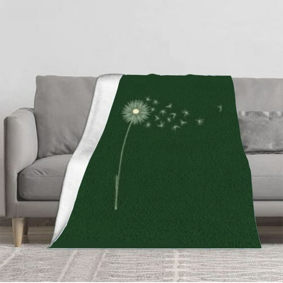 Durable Soft Flannel Blanket - Cozy Pattern Design Perfect for Sofa Travel Bed & Chair - Warm & Stylish Comfort