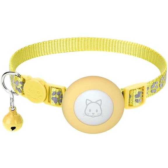 Durable & Soft, Perfect for Small Pets Reflective Nylon Cat Collar for Tiny Pups