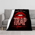thumbnail image 1 of Durable Soft & Warm Flannel Blanket - Cozy Design for Sofa Travel Bed & Chair - Elegant ' ' Pattern, 1 of 5