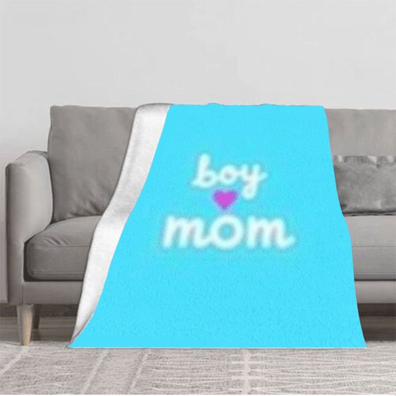 Durable Soft & Warm Flannel Blanket - Cozy Design for Sofa Travel Bed & Chair - Perfect for Snuggling with a Heartwarming