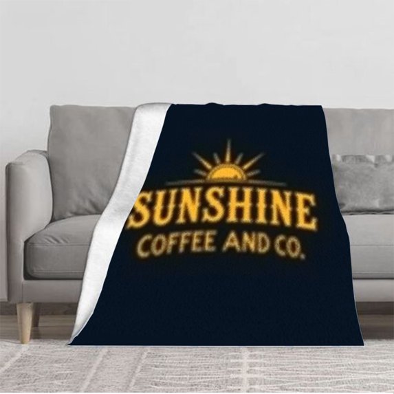 Durable Soft & Warm Flannel Blanket - Cozy Sofa & Travel Blanket with Elegant Pattern Design for Bed & Chair - Perfect for Comfort