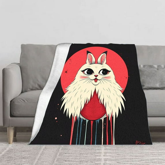 Durable Soft & Warm Flannel Blanket - Cozy Sofa & Travel Blanket with ...