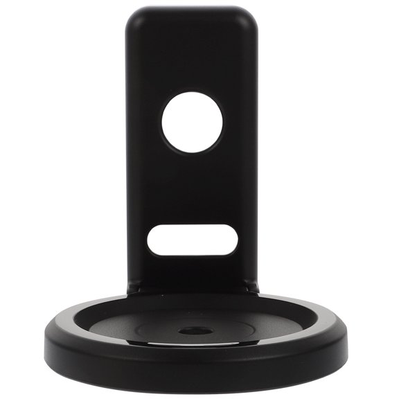 BESTYASH Wall-Mounted Holder ABS Black Durable Easy to Remove 1Pc