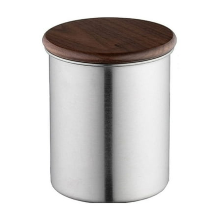 Durable Stainless Steel Coffee Canister Convenient Coffee Storage Box Coffee Container Suitable for Sugar Coffee Beans