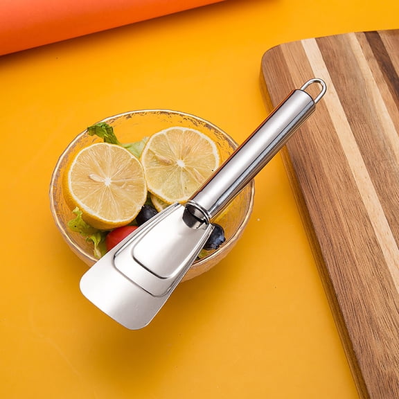 Durable Stainless Steel Refrigerator Defrost Shovel, Efficient Ice Removing Cleaner, Practical Household Frost Cleaning Tool, Labor Saving Freezer Deicing Gadget for Daily Home Use, Silver