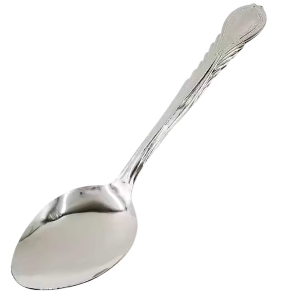 Durable Stainless Steel Table Spoon: 2CT