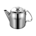thumbnail image 1 of Durable Stainless Steel Teapot Spill Proof Design Ideal for Coffee and Tea Serving in Homes and Restaurants Kettle with Short Spout for Easy Pouring, 1 of 9